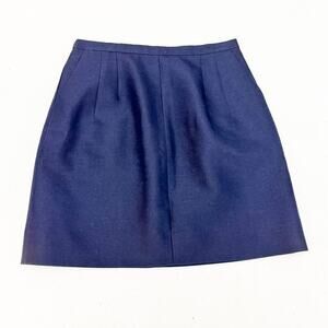 J. Crew Collection Navy Pencil Straight Skirt NWOT SIze 6